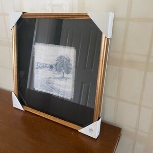 Hearth & Hand Gold Framed Matted Tree Art